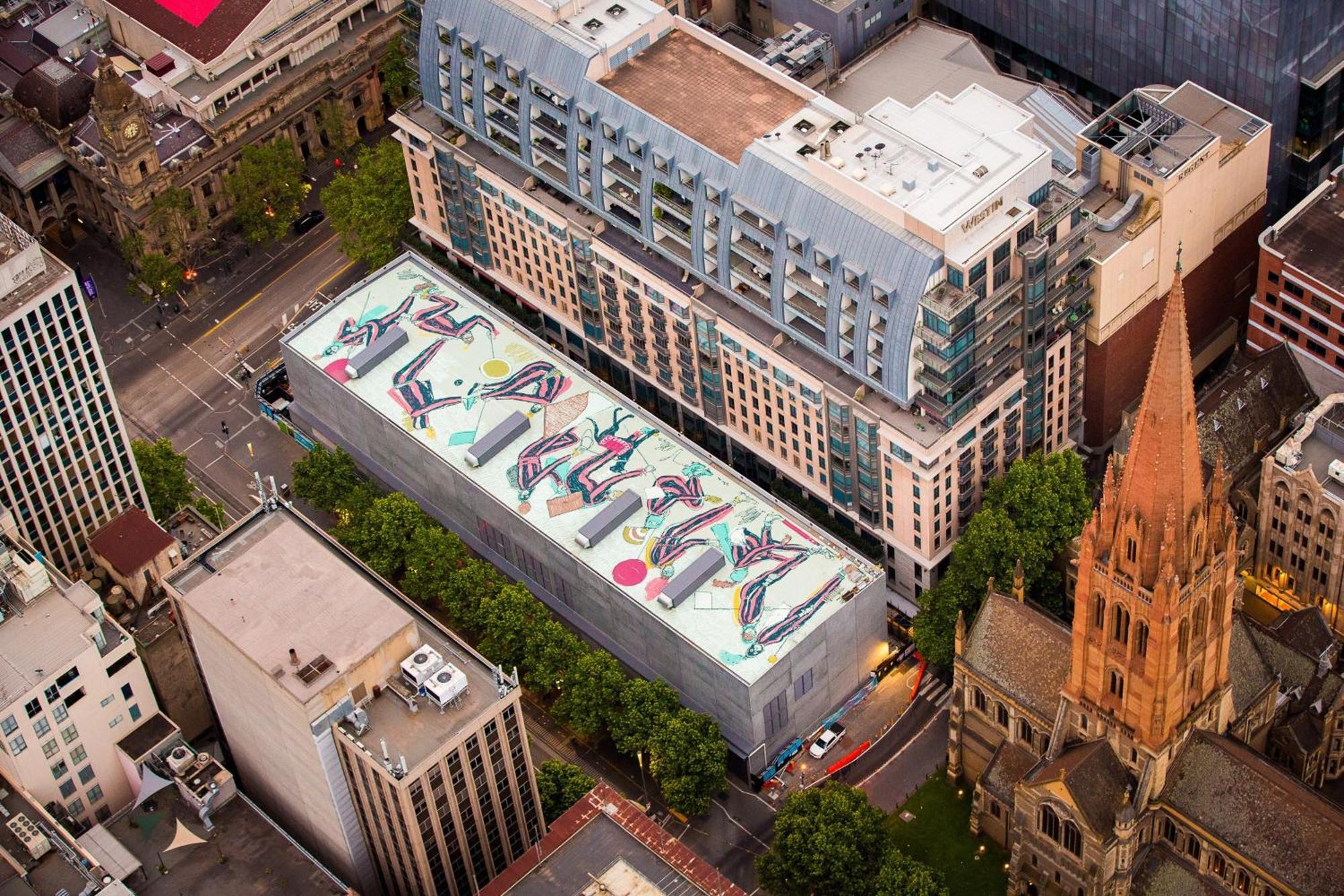 The Westin Melbourne Hotel Exterior foto The rooftop of the Melbourne Museum